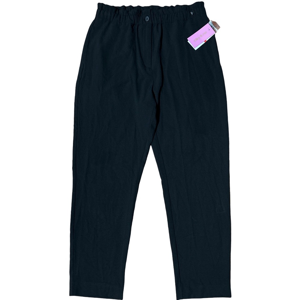 Rilley & Rae Black Trousers Women Pockets
